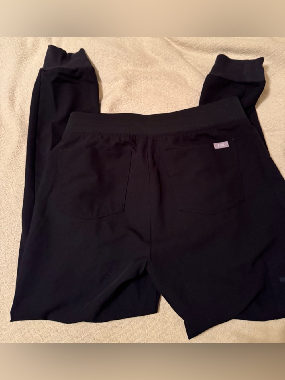 Figs Black Zamora Joggers Size Small Regular